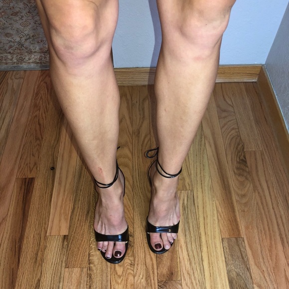 Vintage Jimmy Choo Wrap-Around Heeled Sandals - Picture 8 of 8